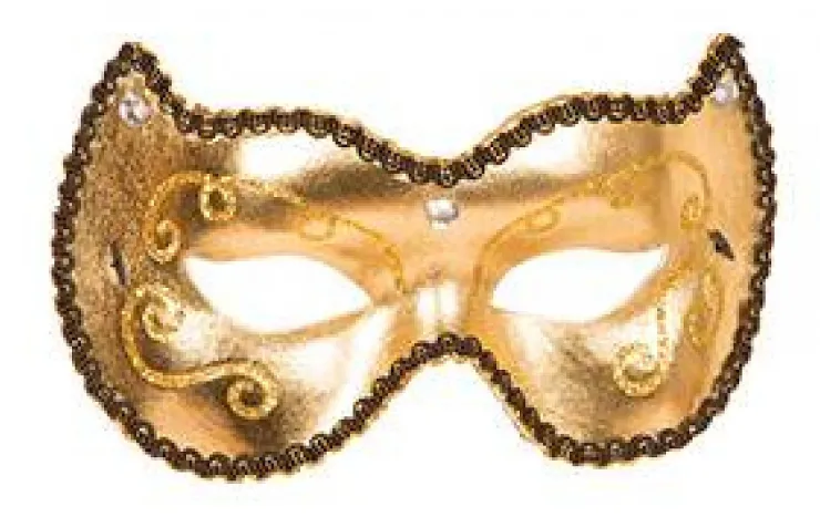 Online Masque Pour Les Yeux Or Avec Paillettes Accessoires