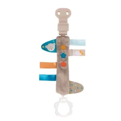 Outlet Mia & Basile Attache sucette Basile ours Peluches Et Câlins