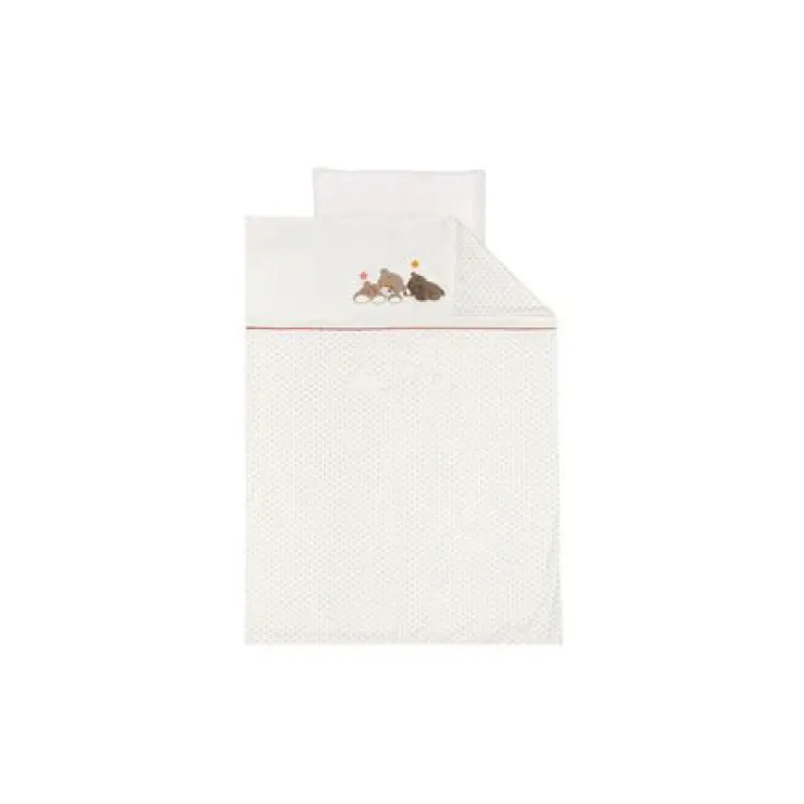 Mia & Basile Housse couette 100 x 140 cm avec taie Linge De Lit