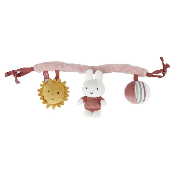 Online Miffy Car Chaîne d'activités pour Poussette Fluffy Pink Peluches Et Câlins