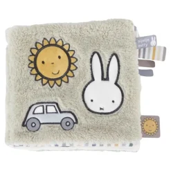 Sale Miffy Livre tissu d'activités Fluffy Green Peluches Et Câlins