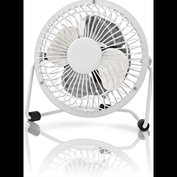 Hot Mini ventilateur en métal USB blanc 10 cm diamètre Climatiseurs Et Ventilateurs
