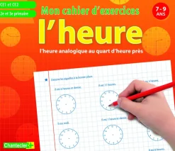 Best Mon cahier d'excercices l'heure Manuels Scolaires