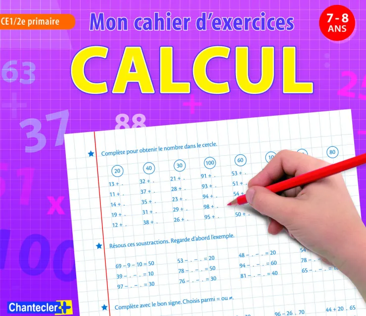 Online Mon cahier d'exercices calcul Enfant Livres Pour Enfants|Manuels Scolaires