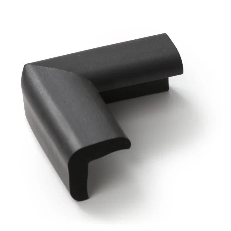Best Mousse coins de table noir x4 Verrous / Pinces / Protecteurs