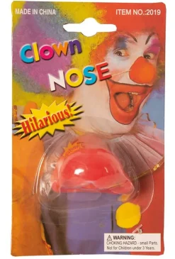 Discount Nez Clown Rouge Accessoires