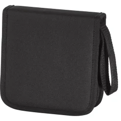 Nylon wallet 32 cd noir/rouge Cd