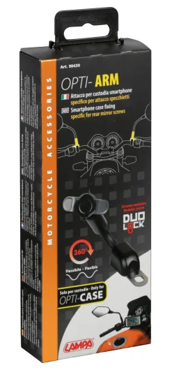 Outlet OPTI-CASE Montage sur Bras Flexible Accessoires Vélo