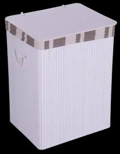 New Panier blanc avec couvercle S Décoration Pratique