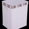 New Panier blanc avec couvercle L Décoration Pratique