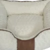 New Panier blanc/brun 80x69x23cm Dormir Confortablement