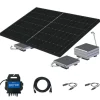 Outlet Panneau solaire avec prise - Plug&Play - WiFi - 440W Panneaux Solaires