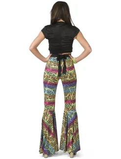 Online Pantalon Hippie à imprimé animalier Femmes - Taille 40/42 Déguisements Adultes