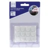 Hot pastelle adh 18 mm transparant 12 pieces Des Ferrures De Meubles Et De Portes