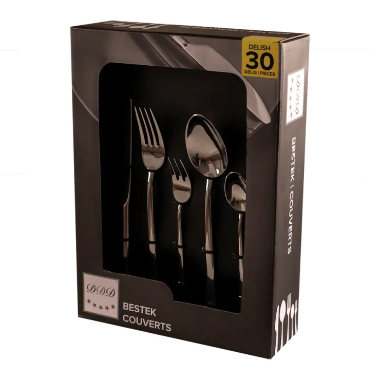 Best 30PCS COUVERTS DELISH Couverts Et Couteaux