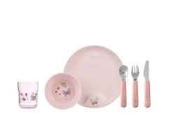 Sale 6Pcs Service Flowers & Butterflies Ustensiles De Repas