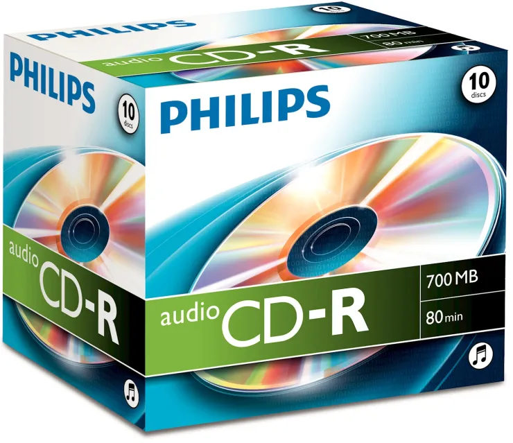 Outlet CD-R 80 min / 700 MB DAQ 10 pièces Bureautique