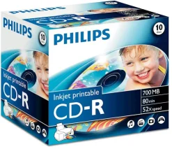 Online CD-R 80 min / 700 MB print 10 pièces Bureautique