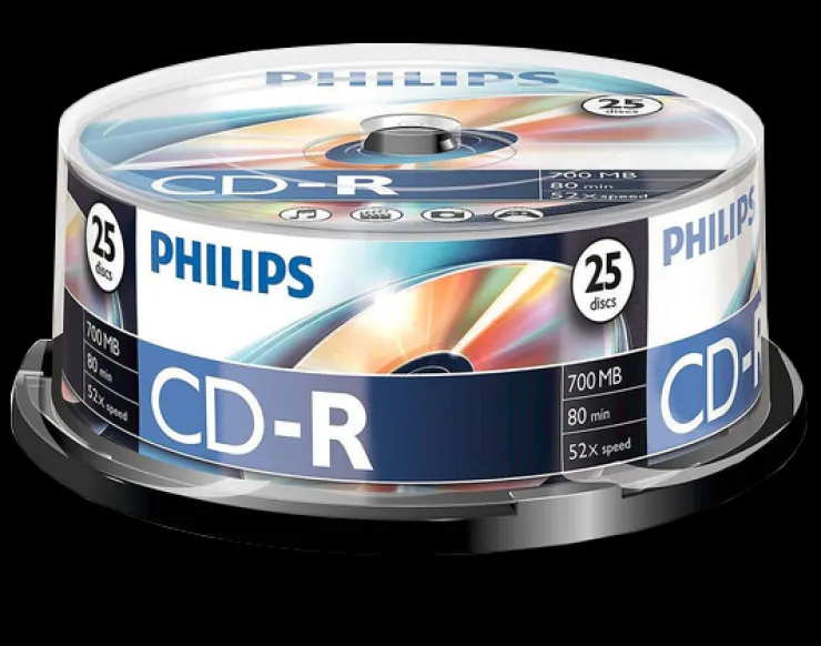 Sale CD-R 80 min / 700 MB spindle 25 pièces Bureautique