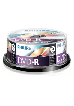 Sale DVD-R 4,7 GB 16x spindle 25 pièces Bureautique