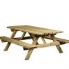 Picque-nique table 180x140x80 cm Bancs De Jardin