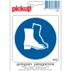Outlet Pictogramme chaussures de sécurité 10 x 10 cm Signalisation