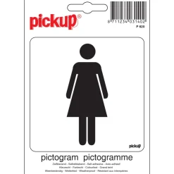 Hot Pictogramme dames 10 x 10 cm Signalisation