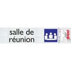 Discount Pictogramme en aluminium salle de réunion 16,5 x 4,4 cm Signalisation