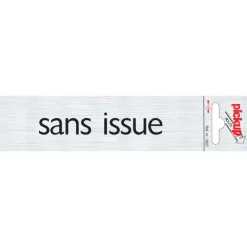 Discount Pictogramme en aluminium sans issue 16,5 x 4,4 cm Signalisation