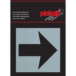 Outlet Pictogramme en aluminium flèche Signalisation