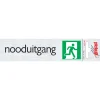 Sale Pictogramme en aluminium nooduitgang 6,5 x 4,4 cm Signalisation