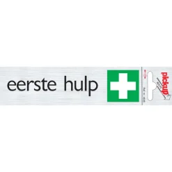 Discount Pictogramme en aluminium eerste hulp 16,5 x 4,4 cm Signalisation