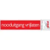 New Pictogramme en aluminium nooduitgang vrijlaten 16,5 x 4,4 cm Signalisation