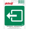 Outlet Pictogramme entrée de secours 10 x 10 cm Signalisation