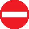 Sale Pictogramme entrée interdite Ø 18 cm Signalisation