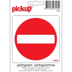 Outlet Pictogramme entrée interdite 10 x 10 cm Signalisation