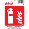 Hot Pictogramme extincteur 10 x 10 cm Signalisation