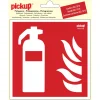 Pictogramme extincteur incendie 15 x 15 cm Signalisation