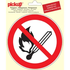 Discount Pictogramme flamme interdite Ø 15 cm Signalisation