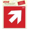 Online Pictogramme flèche 45° 15 x 15 cm Signalisation