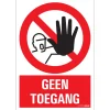 Best Pictogramme geen toegang 23 x 33 cm Signalisation
