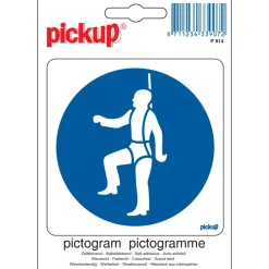 Pictogramme harnais 10 x 10 cm Signalisation