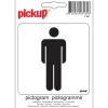 Clearance Pictogramme hommes 10 x 10 cm Signalisation
