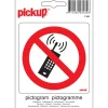 New Pictogramme interdit gsm 10 x 10 cm Signalisation