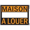 New Pictogramme maison à louer 23 x 33 cm Signalisation