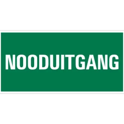 Discount Pictogramme nooduitgang 15 x 30 cm Signalisation