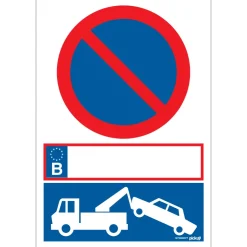 Discount Pictogramme parking voiture privé 23 x 33 cm Signalisation
