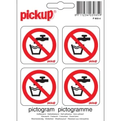 Sale Pictogramme pas d'eau potable 10 x 10 cm Signalisation
