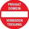 Sale Pictogramme privaat domein Ø 18 cm Signalisation