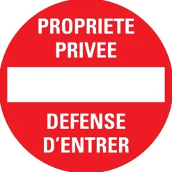 Discount Pictogramme propriété privée Ø 30 cm Signalisation